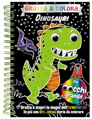 Dinosauri. Gratta e colora. Ediz. a colori (A pagine aperte) von Emme Edizioni