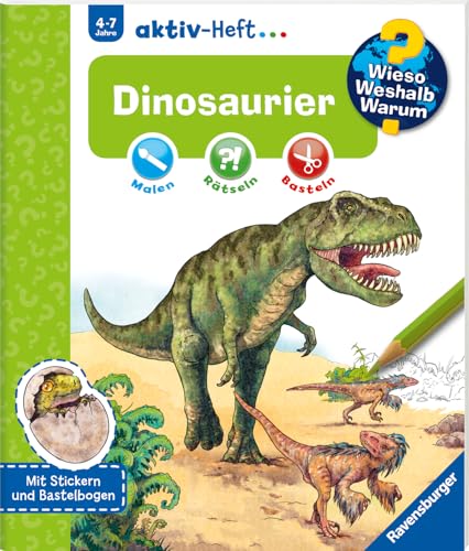 Wieso? Weshalb? Warum? aktiv-Heft - Dinosaurier von Ravensburger