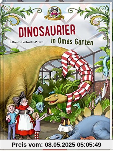 Dinosaurier in Omas Garten