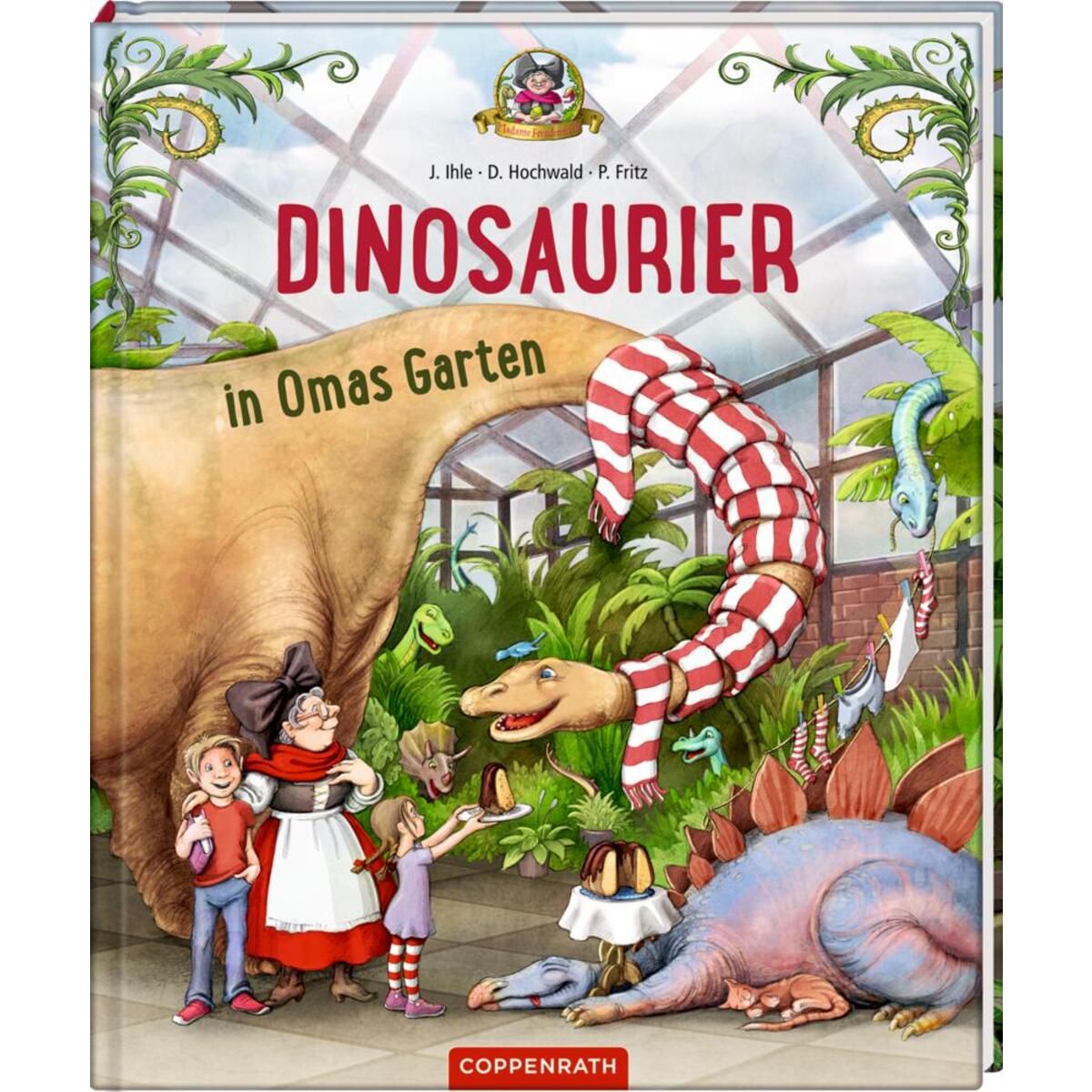 Dinosaurier in Omas Garten von Coppenrath