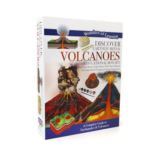 Discover Earthquakes and Volcanoes - Educational Box Set (Wonders of Learning Educational Box Set) von North Parade Publishing