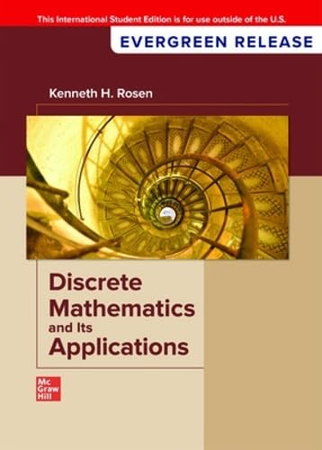 Discrete Mathematics and Its Applications: 2025 Release ISE Discrete Mathematics and Its Applications: 2025 Release ISE von McGraw-Hill Education Ltd