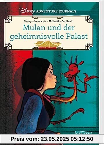 Disney Adventure Journals: Mulan und der geheimnisvolle Palast: Spannender Comic für Kinder mit Disney Prinzessin Mulan | ab 8 Jahren