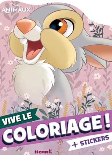 Disney Animaux - Vive le coloriage ! (Grand Panpan): + stickers
