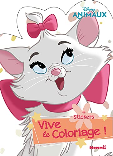 Disney Animaux - Vive le coloriage ! (Personnage Marie): + stickers