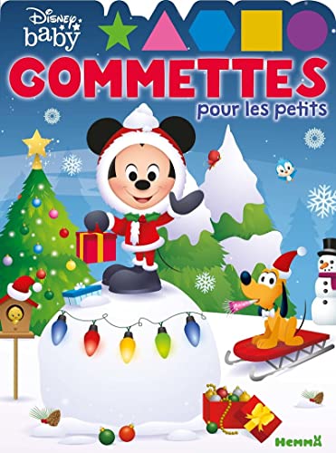 Disney Baby - Gommettes pour les petits (Mickey Noël)