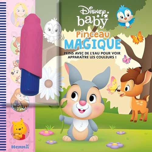 Disney Baby - Pinceau magique (Panpan): Peins avec de l'eau pour voir apparaître les couleurs ! Avec un pinceau magique von HEMMA