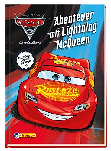 Disney Cars 3: Abenteuer mit Lightning McQueen: Lesespaß und Rätsel