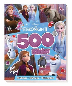 Disney Die Eiskönigin 2: 500 Sticker - Stickern - Rätseln - Ausmalen von Panini Books