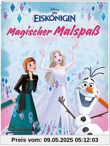 Disney Die Eiskönigin: Magischer Malspaß: Traumhafte Ausmalseiten für Eiskönigin-Fans | Für Kinder ab 4 Jahren (Disney Eiskönigin)