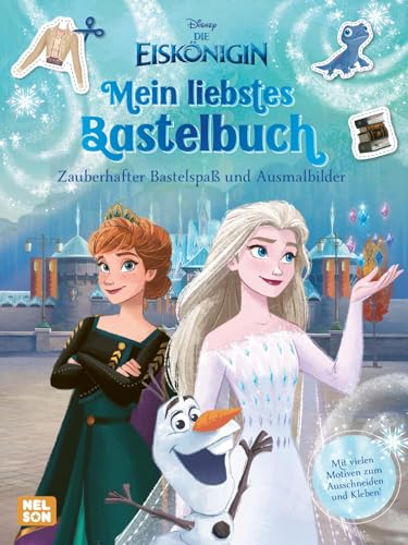 Disney Die Eiskönigin: Mein liebstes Bastelbuch - Zauberhafter Bastelspaß und Ausmalbilder: Mit vielen Motiven zum Ausschneiden und Kleben | Für ... Die Eiskönigin: Jetzt schon ein Klassiker!) Disney Die Eiskönigin: Mein liebstes Bastelbuch - Zauberhafter Bastelspaß und Ausmalbilder: Mit vielen Motiven zum Ausschneiden und Kleben | Für ... Die Eiskönigin: Jetzt schon ein Klassiker!) von Nelson