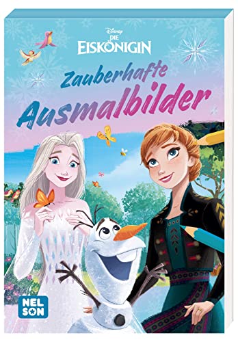 Disney Die Eiskönigin: Zauberhafte Ausmalbilder: Malblock mit 128 Seiten (Disney Die Eiskönigin: Jetzt schon ein Klassiker!) von Nelson