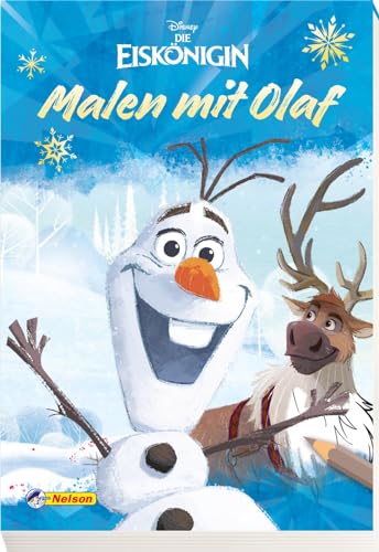 Disney Eiskönigin: Malen mit Olaf: Malblock für Olaf-Fans ab 3 Jahren von Carlsen