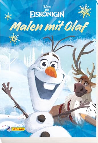 Disney Eiskönigin: Malen mit Olaf: Malblock für Olaf-Fans ab 3 Jahren von Carlsen