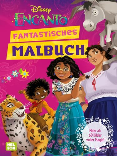 Disney Encanto: Fantastisches Malbuch: Mehr als 60 Ausmalbilder | für Kinder ab 4 Jahren