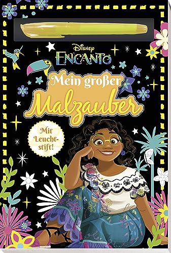 Disney Encanto: Mein großer Malzauber: Block mit Leuchtstift