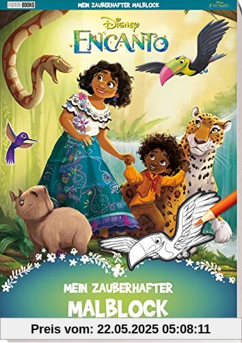 Disney Encanto: Mein zauberhafter Malblock Disney Encanto: Mein zauberhafter Malblock