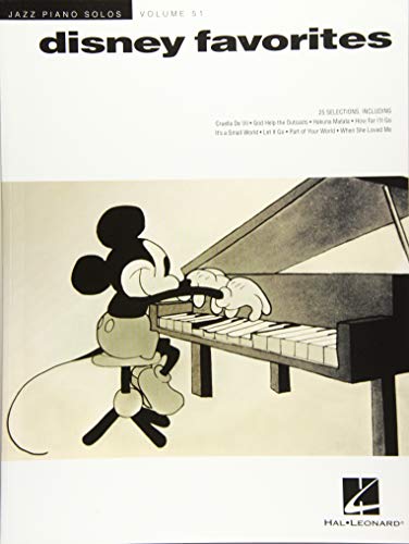 Disney Favorites: Jazz Piano Solos Series Volume 51: Noten, Sammelband für Klavier (Jazz Piano Solos, 51, Band 51) Disney Favorites: Jazz Piano Solos Series Volume 51: Noten, Sammelband für Klavier (Jazz Piano Solos, 51, Band 51)