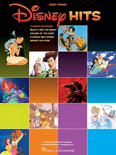 Disney Hits Easy Piano: Noten für Klavier (Hal Leonard Student Piano Library): Easy Piano - 11 Songs