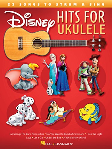 Disney Hits For Ukulele: Noten, Sammelband für Ukulele: 23 Songs to Strum & Sing Disney Hits For Ukulele: Noten, Sammelband für Ukulele: 23 Songs to Strum & Sing von Walt Disney