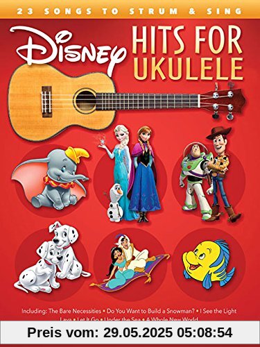 Disney Hits For Ukulele: Noten, Sammelband für Ukulele