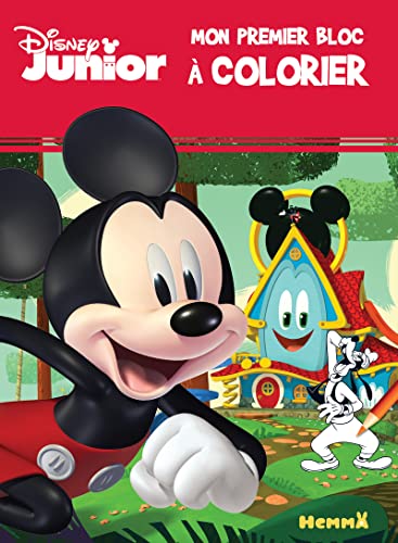 Disney Junior Mickey Mouse Funhouse - Mon premier bloc à colorier von HEMMA