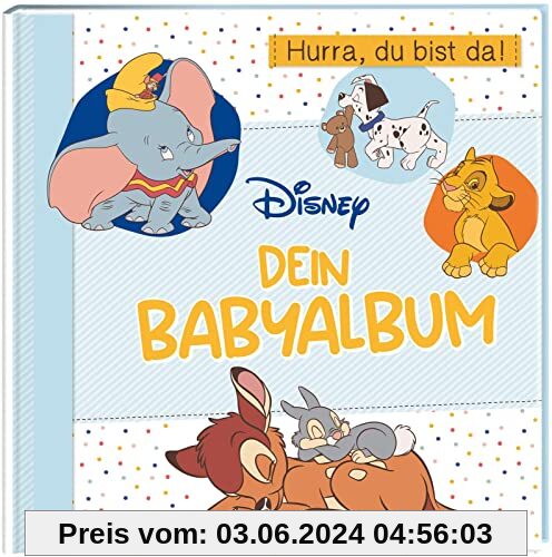 Disney Klassiker: Dein Babyalbum: Hurra, du bist da! | Momente und Erinnerungen aus dem ersten Jahr eintragen und gestalten