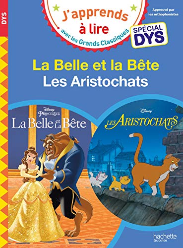Disney - La Belle et la bête / Les Aristochats - Spécial DYS (dyslexie)