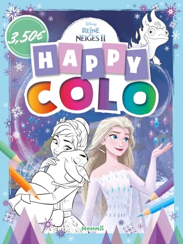 Disney La Reine des Neiges 2 - Happy colo (Olaf, Elsa, Anna) von HEMMA