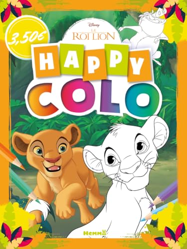 Disney Le Roi Lion - Happy colo (Nala et Simba) von HEMMA