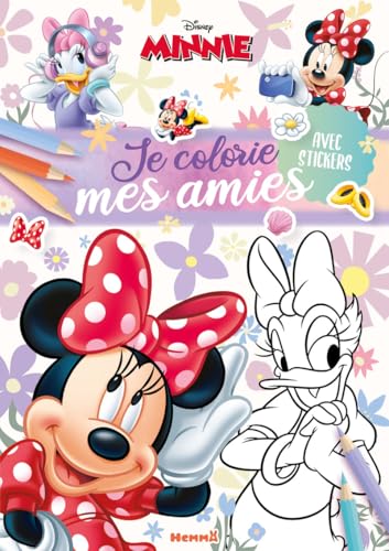 Disney Minnie - Je colorie mes amies - Avec stickers von HEMMA