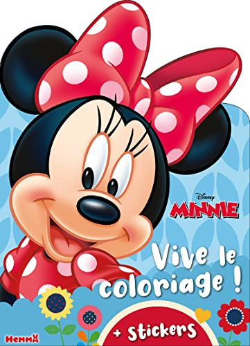 Disney Minnie - Vive le coloriage ! (Personnage Minnie): Avec stickers