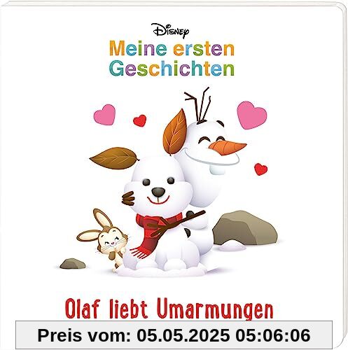 Disney Pappenbuch: Olaf liebt Umarmungen: Meine ersten Geschichten | Disney-Geschichten für die Kleinen (ab 2 Jahre) (Disney Eiskönigin)