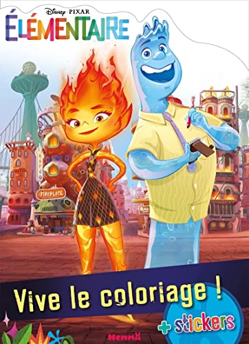 Disney Pixar Elémentaire - Vive le coloriage ! - + stickers von HEMMA