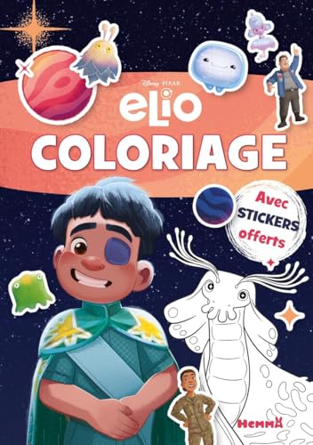 Disney Pixar Elio - Coloriage avec stickers - offerts Disney Pixar Elio - Coloriage avec stickers - offerts von HEMMA