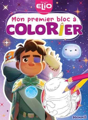 Disney Pixar Elio - Mon premier bloc à colorier von HEMMA