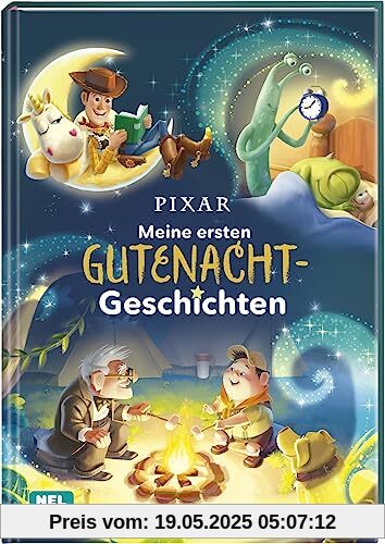 Disney Pixar: Meine ersten Gutenachtgeschichten: Vorlesegeschichten ab 3 Jahren | Mit 6 Original-Filmgeschichten (Disney Klassiker)