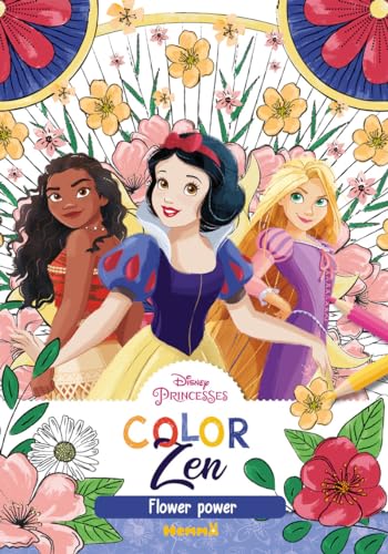 Disney Princesses - Color Zen - Flower Power von HEMMA