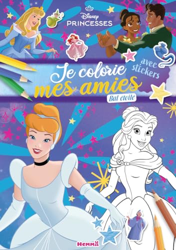 Disney Princesses - Je colorie mes amies - Bal étoilé: Avec stickers Disney Princesses - Je colorie mes amies - Bal étoilé: Avec stickers von HEMMA