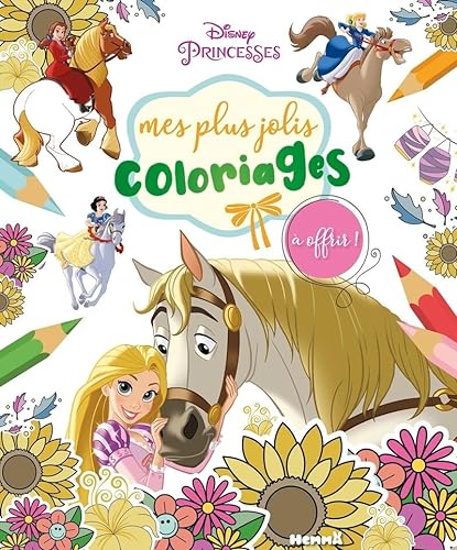 Disney Princesses - Mes plus jolis coloriages à offrir (Princesses et chevaux)