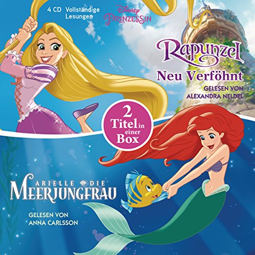 Disney Prinzessin: Arielle, die Meerjungfrau und Rapunzel - Neu verföhnt: 2 Titel in einer Box (Disney Prinzessinnen, Band 1) von Hoerverlag DHV Der