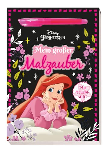 Disney Prinzessin: Mein großer Malzauber: Block mit Leuchtstift Disney Prinzessin: Mein großer Malzauber: Block mit Leuchtstift von Panini