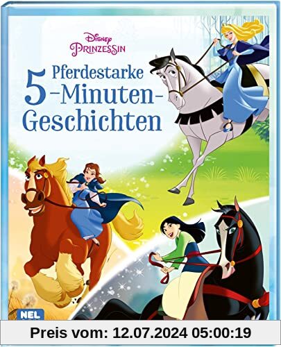 Disney Prinzessin: Pferdestarke 5-Minuten-Geschichten: Tolle Pferde und starke Heldinnen auf neuen Abenteuern | (ab 4 Jahren)