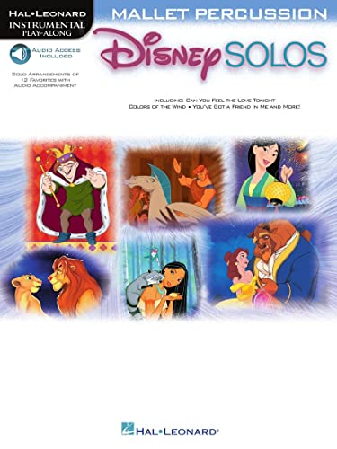 Disney Solos (Mallet Percussion) Mar: Play Along with a Full Symphony Orchestra! (Book)