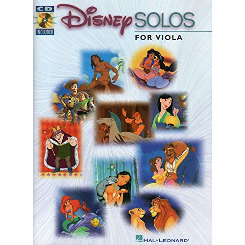 Disney Solos Viola Book/Cd: Noten, CD für Viola: Instrumental Play-Along - Viola von HAL LEONARD