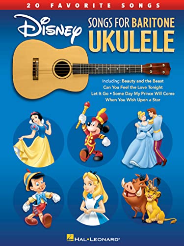 Disney Songs for Baritone Ukulele: 20 Favorite Songs