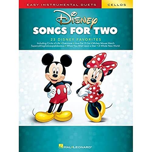 Disney Songs for Two Cellos: Easy Instrumental Duets