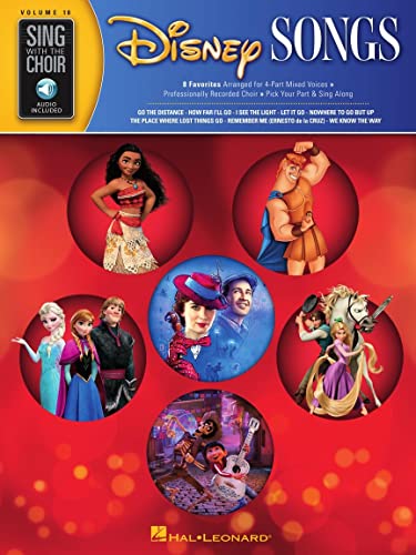 Disney Songs: Sing with the Choir Volume 18 von HAL LEONARD