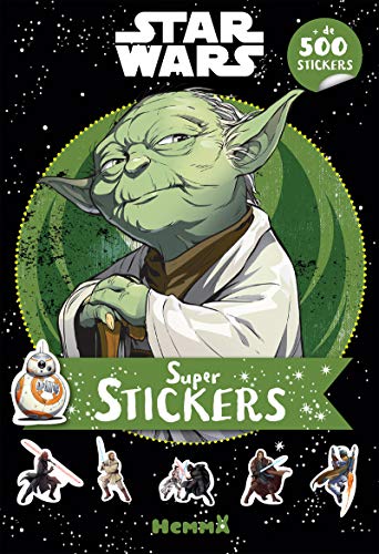 Disney Star Wars - Super stickers (Yoda): + de 500 stickers von Hemma