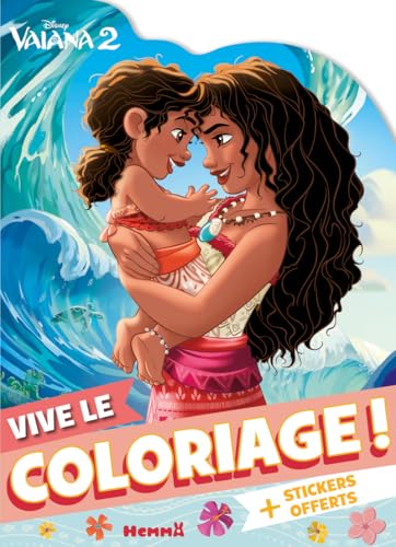 Disney Vaiana 2 - Vive le coloriage ! (Vaiana et sa soeur) - + stickers offerts von HEMMA